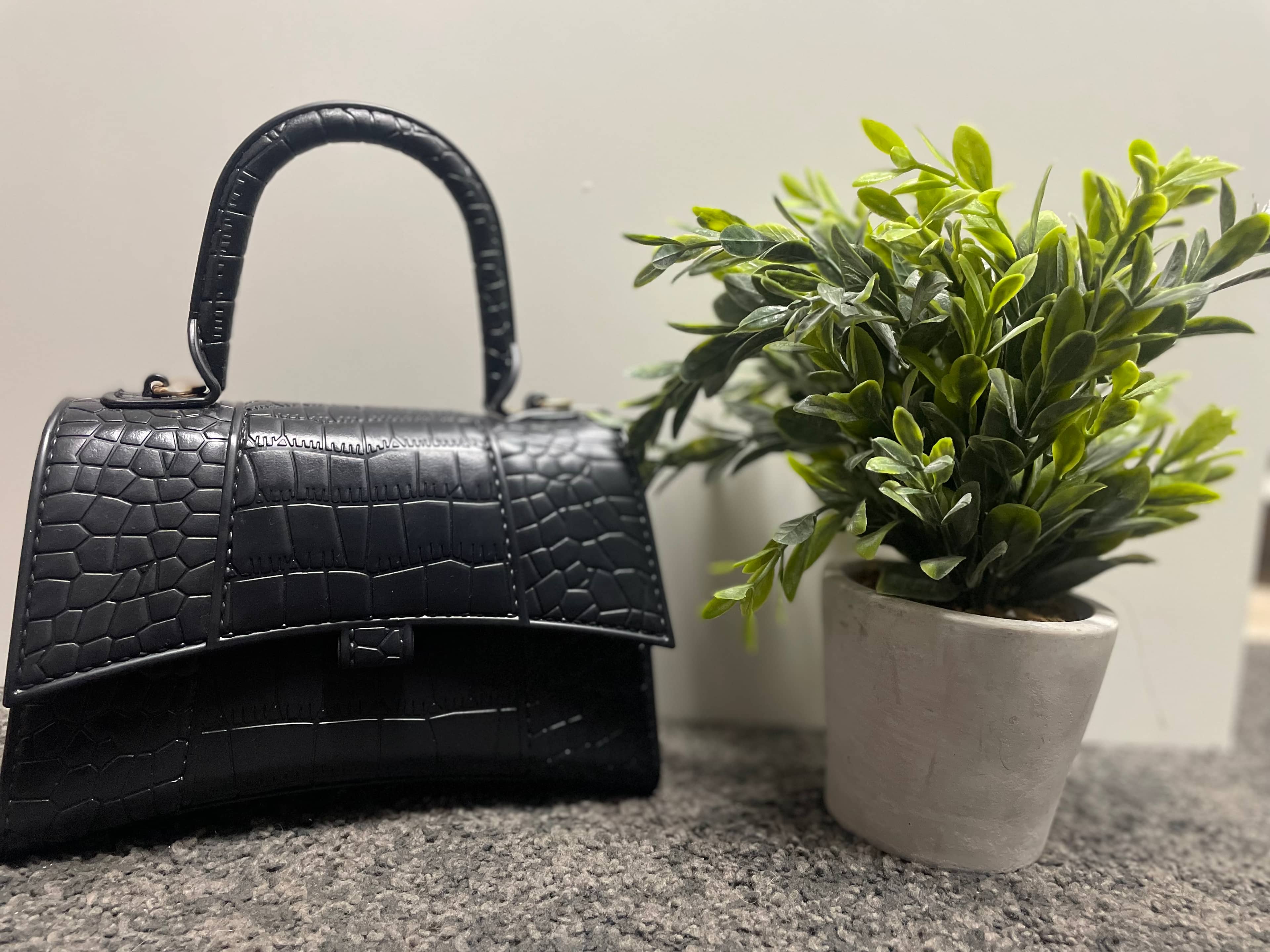 Fashion kabelka - Černá