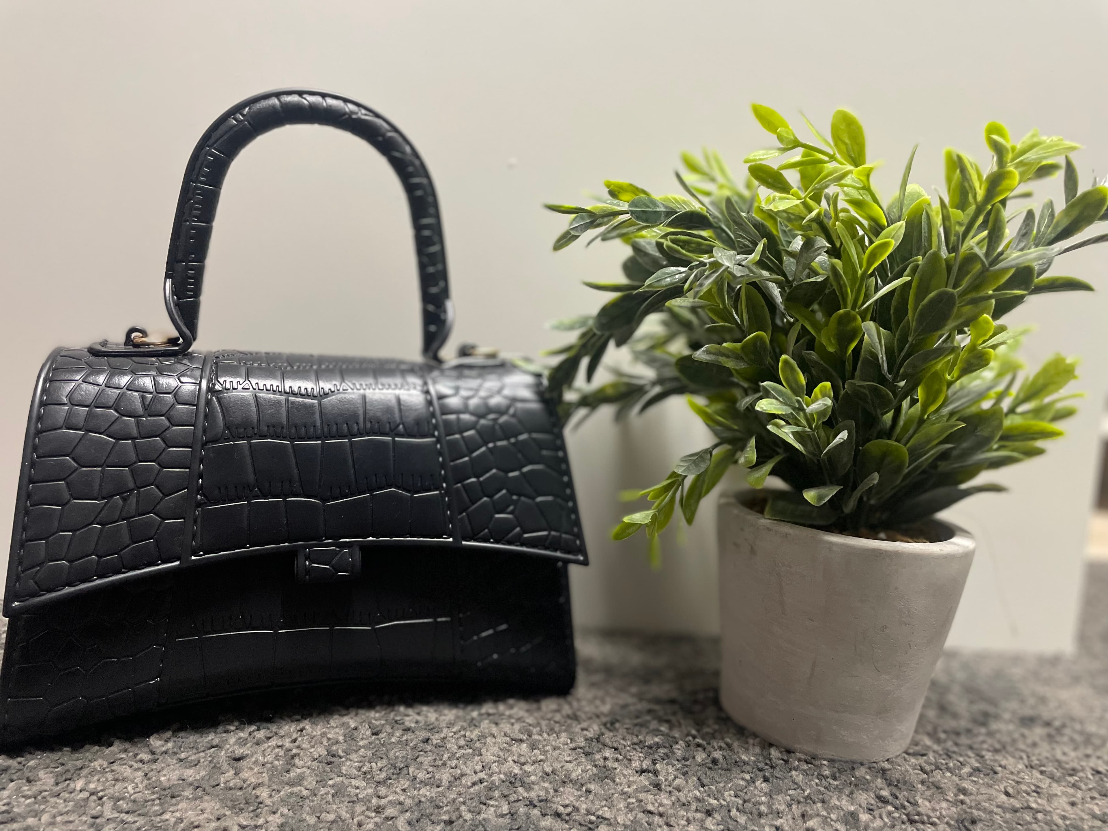 Fashion kabelka - Černá